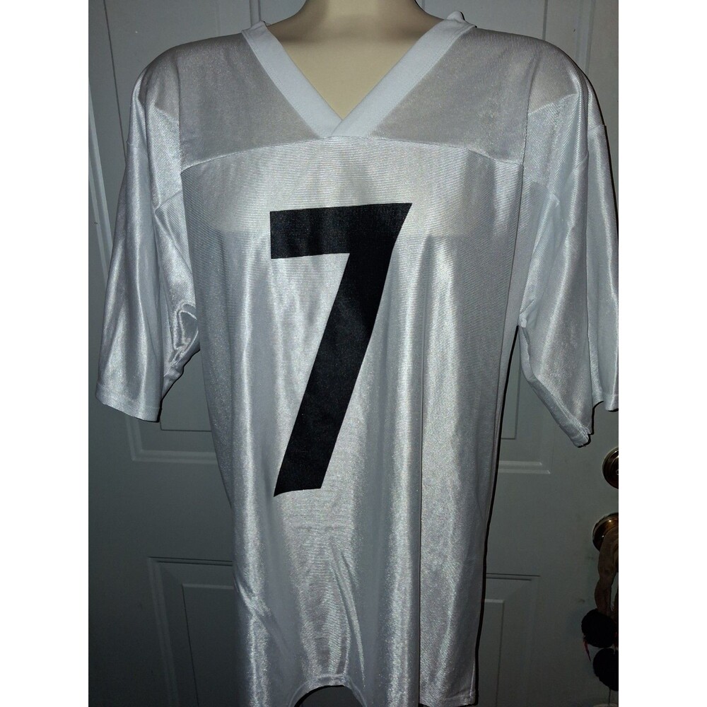 Pittsburgh Steelers Roethlisberger #7 Jersey Men's Medium NFL Players White